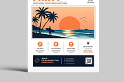 Summer Pool Party Flyer Template, a Flyer Template by MightyDesign (Thumbnail 5 of 8)