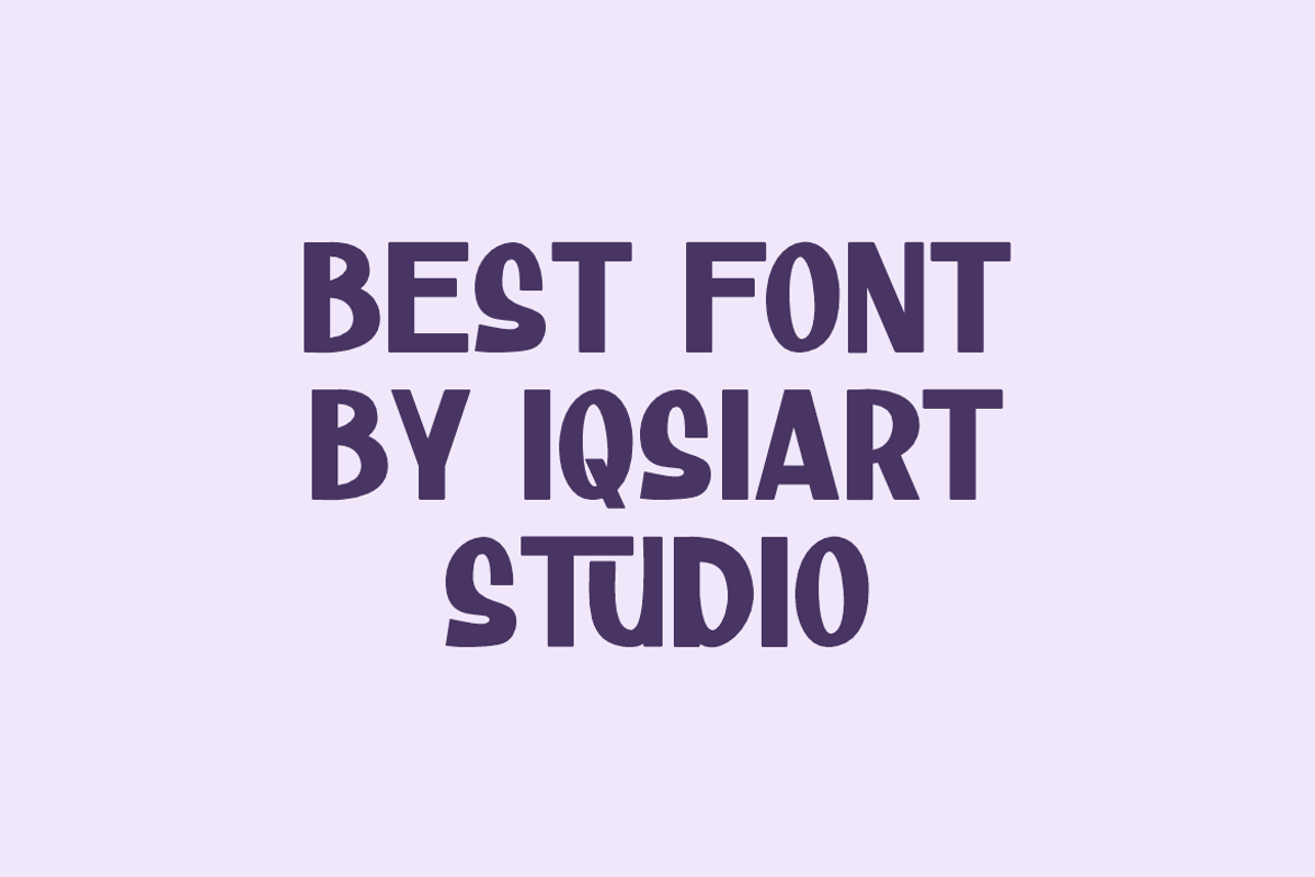 Sorgova - Funny & Kids Font, a Sans Serif Font by Iqsiart Studio (Photo 5 of 8)