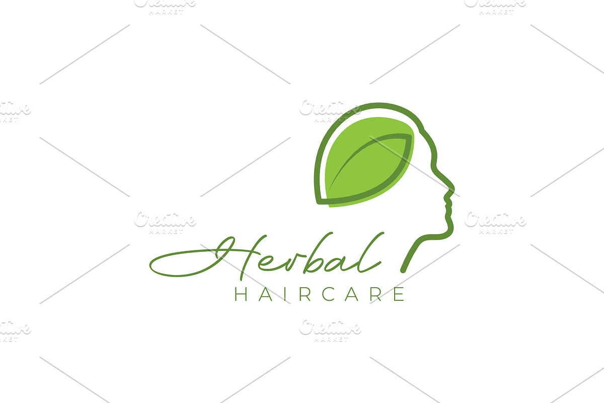 beauty woman hair care treatment, a Branding & Logo Template by devastd