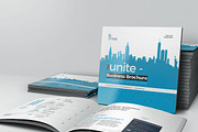 Unite Square Brochure, a Brochure Template by Elite_Standard (Thumbnail 1 of 11)