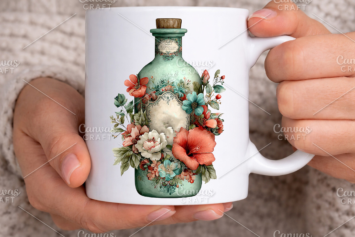 Watercolor Summer Vibe Clipart PNG, an Illustration by Canvas Craft (Photo 7 of 7)