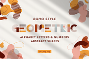 Boho Abstract Geometric Alphabet, an Object Graphic by Iryna Danyliuk (Thumbnail 1 of 7)