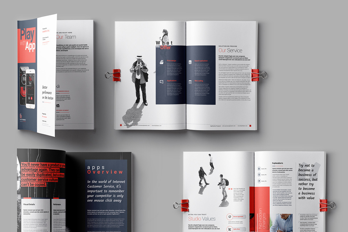 Apps Proposal, a Brochure Template by Elite_Standard (Photo 4 of 10)