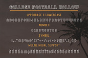 College Football Font, a Font by GlitzyGrapix (Thumbnail 13 of 15)