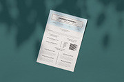 Clean Resume with Business Card, a Resume Template by AyshaCanvas (Thumbnail 4 of 7)
