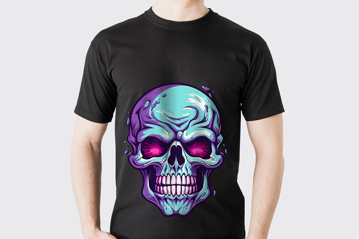 skull head clipart, an Object Graphic by DreamerStarCo (Photo 5 of 6)