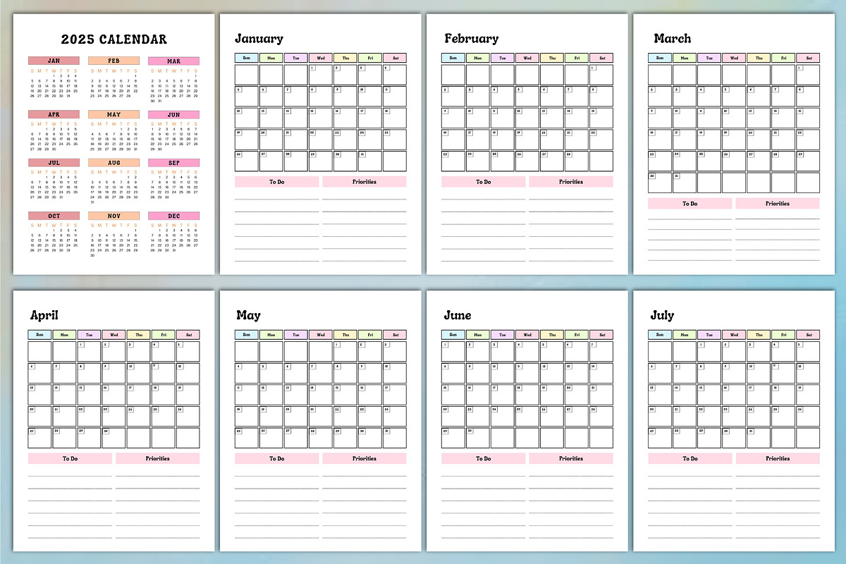 2025-26 Small Business Planner, a Stationery Template by Designmela01 (Photo 2 of 5)