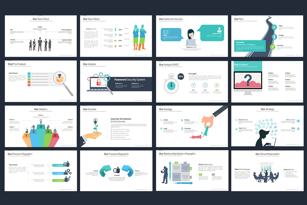 Business Startup Keynote Template, a Presentation Template by Stock Shape (Photo 6 of 8)