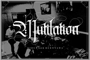 Sallfrog, a Blackletter Font by ismanayuda (Thumbnail 4 of 7)