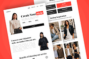 Zephyra - Editorial Fashion Landing, a Landing Page Template by productype1 (Thumbnail 4 of 5)