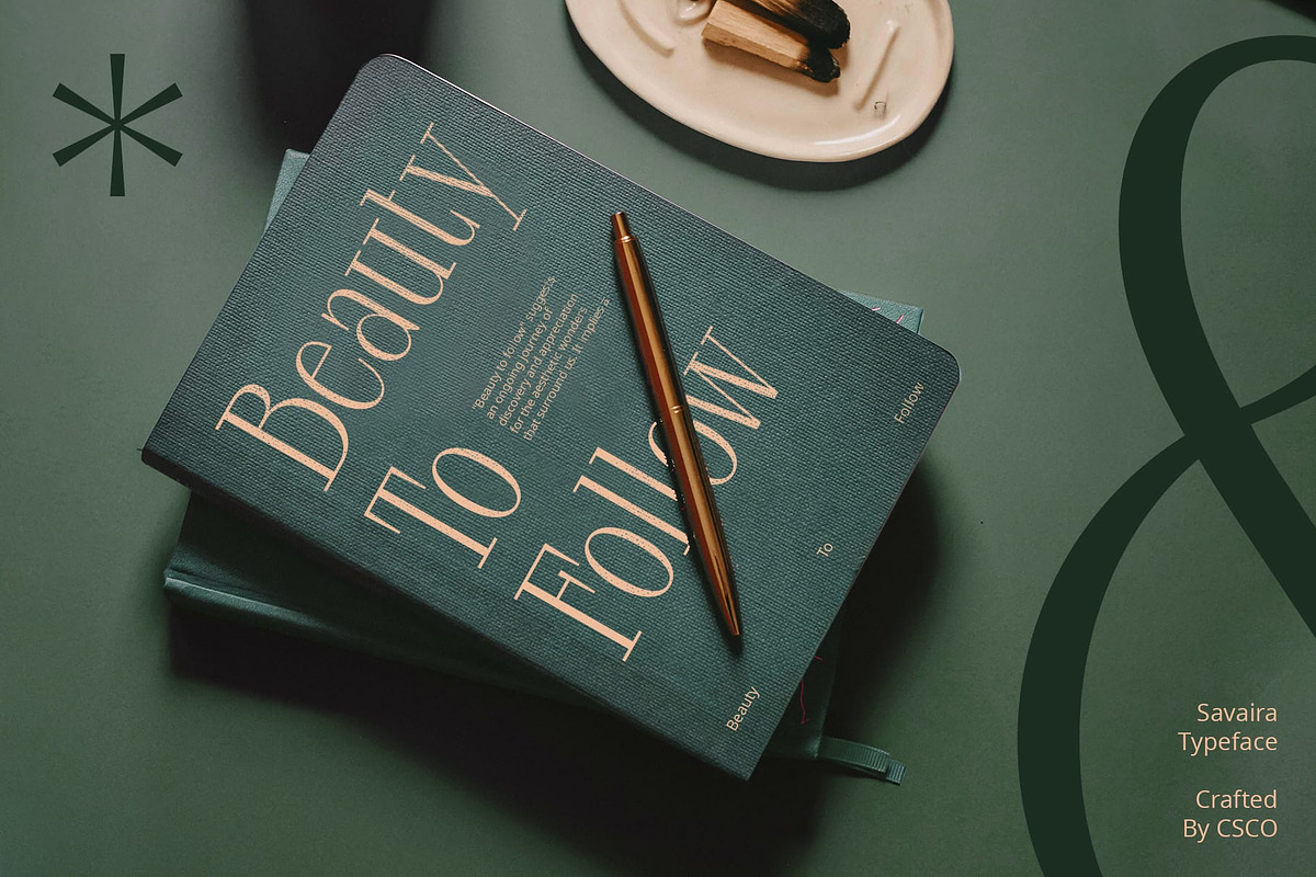 Savaira, a Serif Font by Craft Supply Co. (Photo 8 of 8)