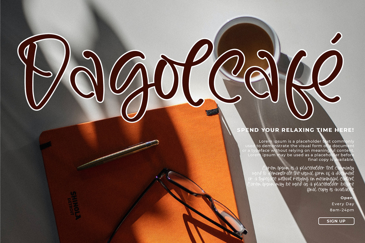 Rokeriot, a Handwritten Font by Integritype Studio (Photo 6 of 15)