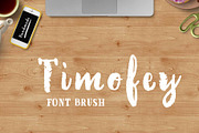 60% discounBrush Font + 1 Serif Font, a Script Font by zao4nik (Thumbnail 1 of 7)