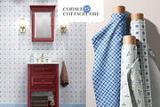 Cobalt Cottagecore.Seamless Patterns, a Pattern Graphic by oxygen_8 (Thumbnail 9 of 10)