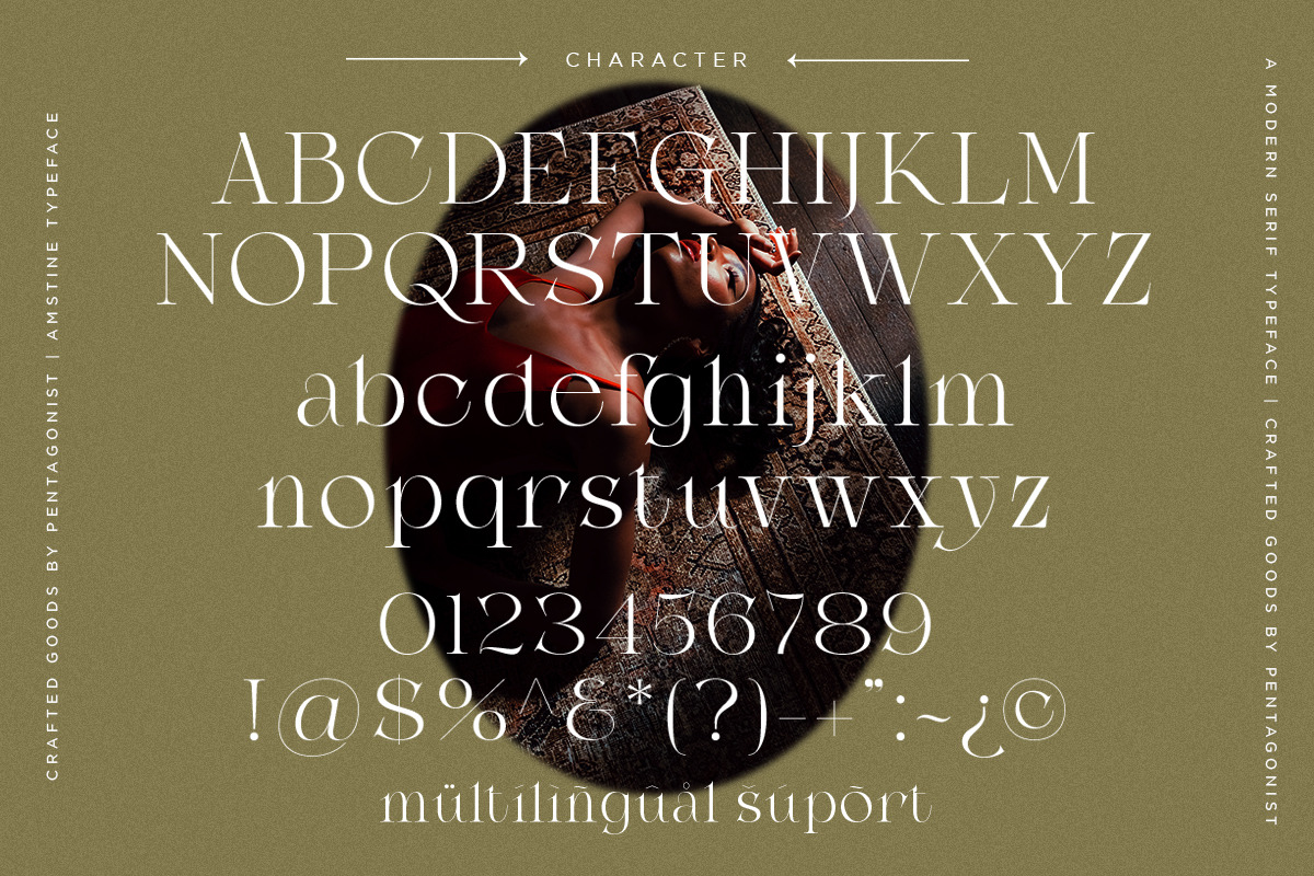 Amstine | Modern Serif, a Serif Font by Pentagonistudio (Photo 9 of 10)
