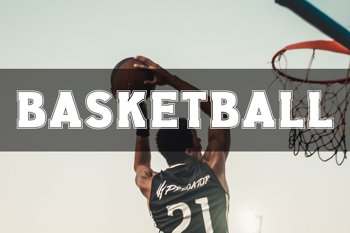 College Sport Font, a Slab Serif Font by vladocar (Photo 5 of 7)