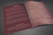 Chronicle Funeral Program Template, a Brochure Template by loswl (Thumbnail 2 of 3)
