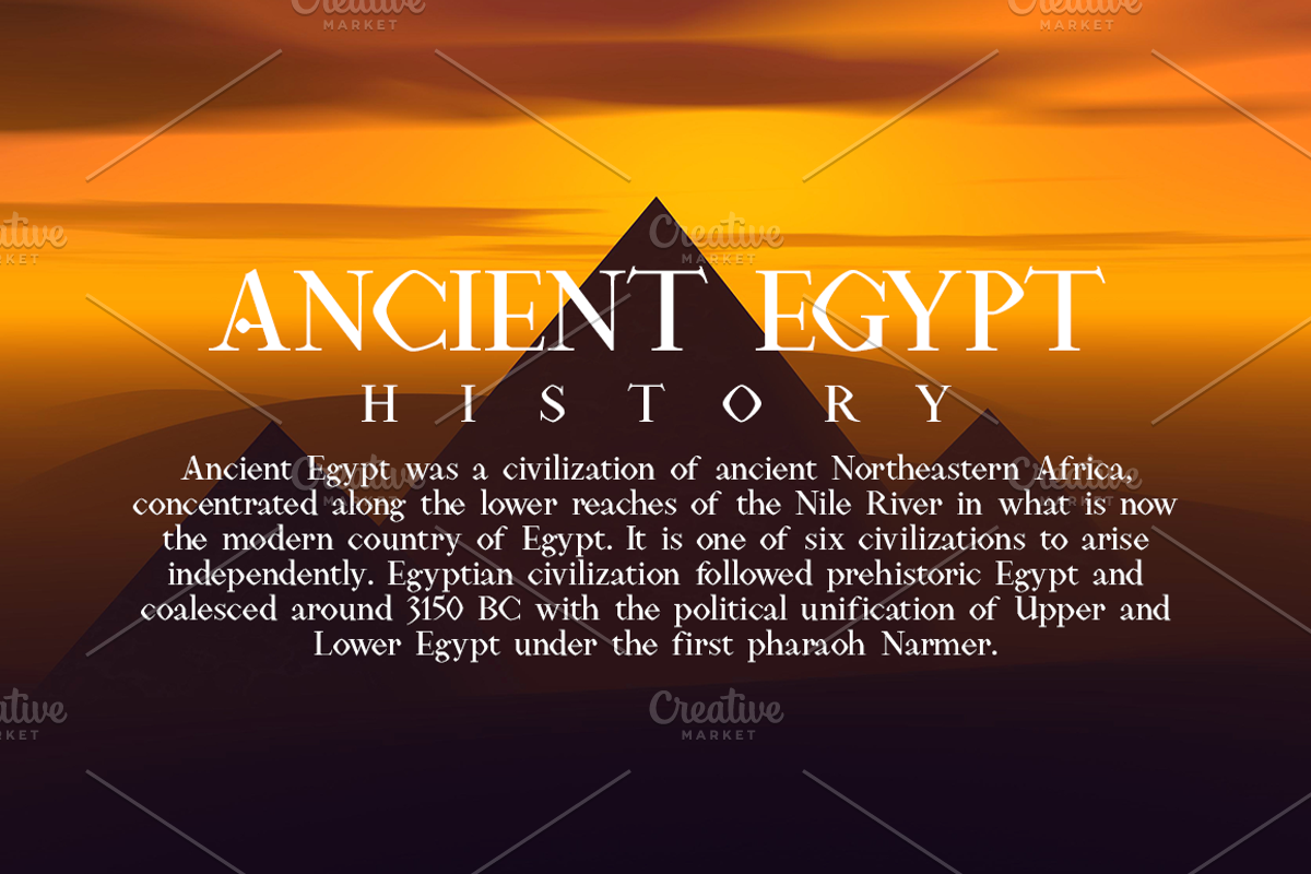 Rojenstone Font preview 4