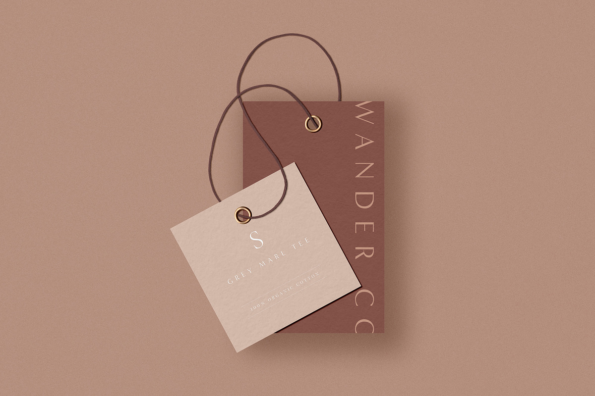 Tuva Hang Tag Mockup Scene Creator, a Packaging Mockup by Moyo Studio (Photo 2 of 11)