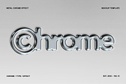 Chrome / Liquid Metal Text Effect, a Layer Style Add-On by pixelbuddha.net (Thumbnail 1 of 4)