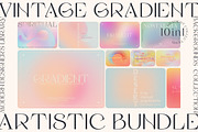 SALE 10in1 Vintage Gradient Bundle, a Texture Graphic by Vintage Digital Textures (Thumbnail 1 of 11)