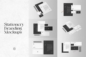 Stationery & Branding Mockups Vol.4