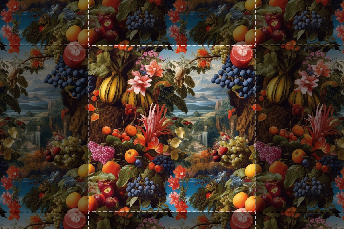 Fruits from Heaven Seamless Patterns, a Pattern Graphic by PrintyleStudio (Photo 4 of 6)