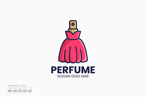 Girl Perfume Logo, a Branding & Logo Template by Zeer Graphic