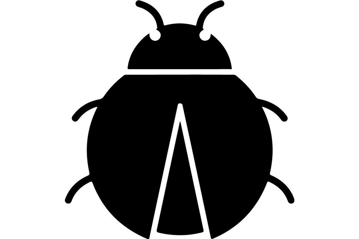 Ladybug Silhouette, an Object Graphic by Designer_Momina (Photo 3 of 20)