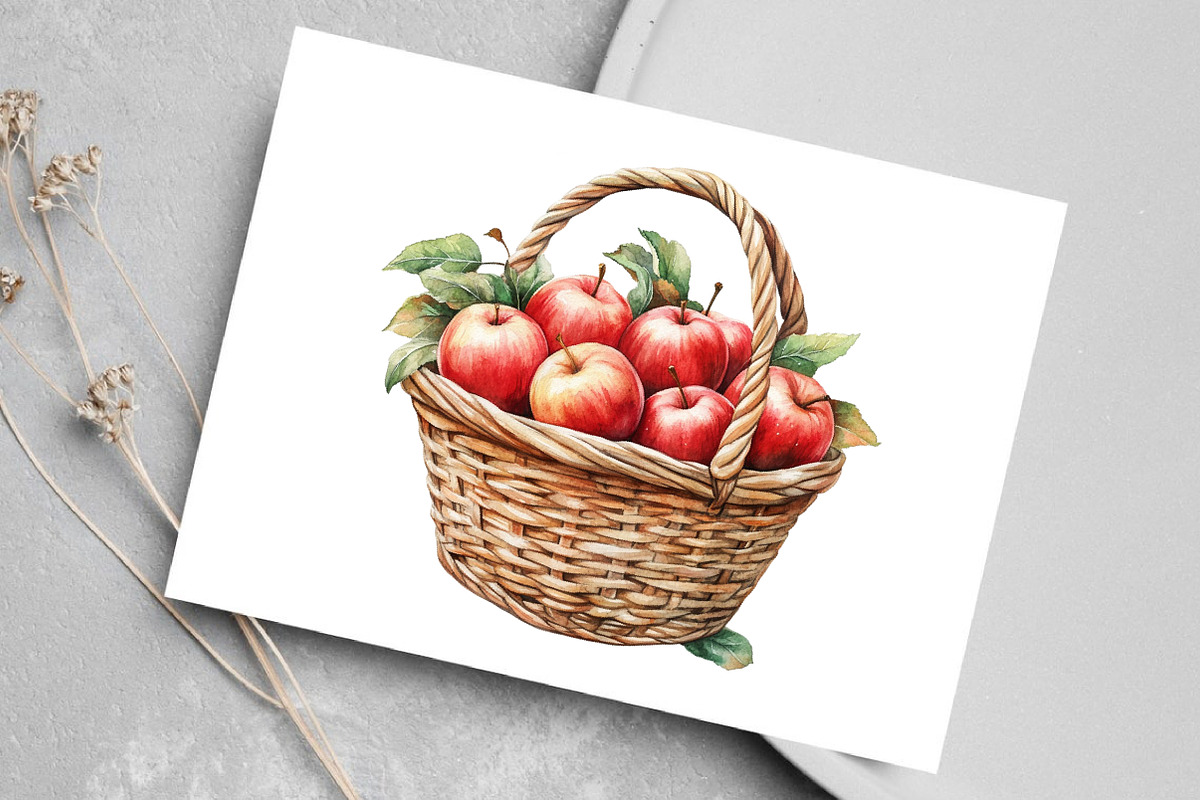 Watercolor Halloween Clipart Bundle, an Illustration by Canvas Craft (Photo 4 of 7)