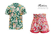 Watercolor Floral, Print Patterns, a Pattern Graphic by ASTUDIO (Thumbnail 5 of 10)