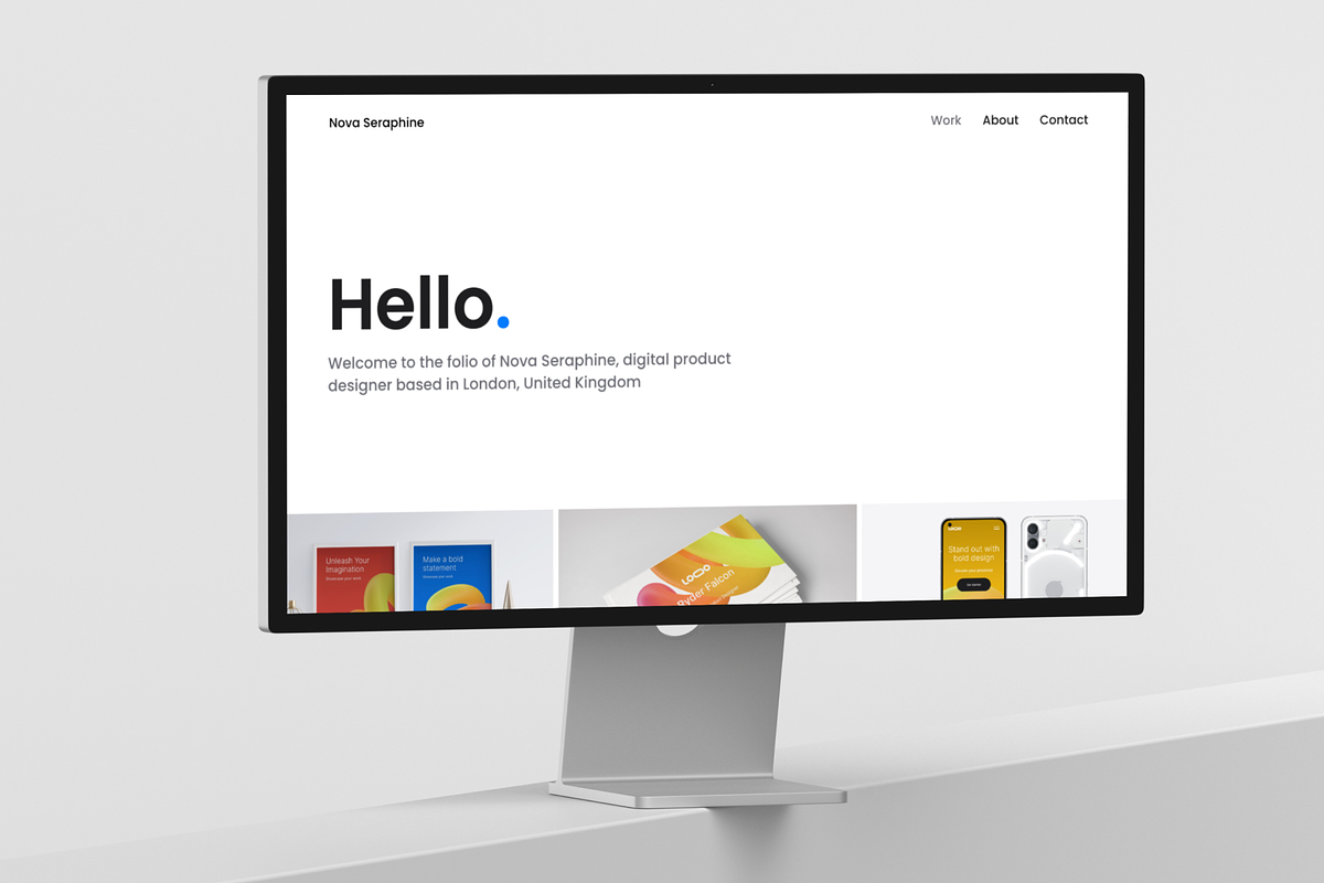 Highlight Framer Portfolio Website, a Landing Page Template by Craig Barber (Photo 3 of 4)