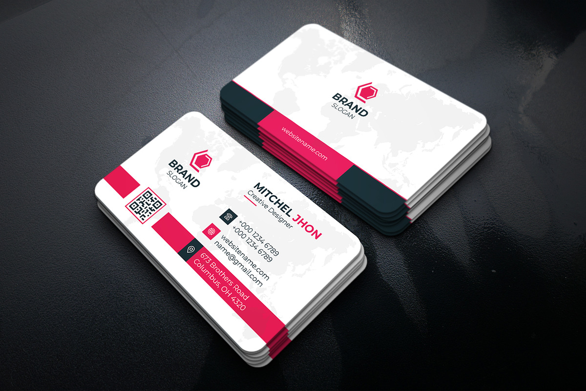 Business Card Template, a Business Card Template by GFXCity (Photo 1 of 4)