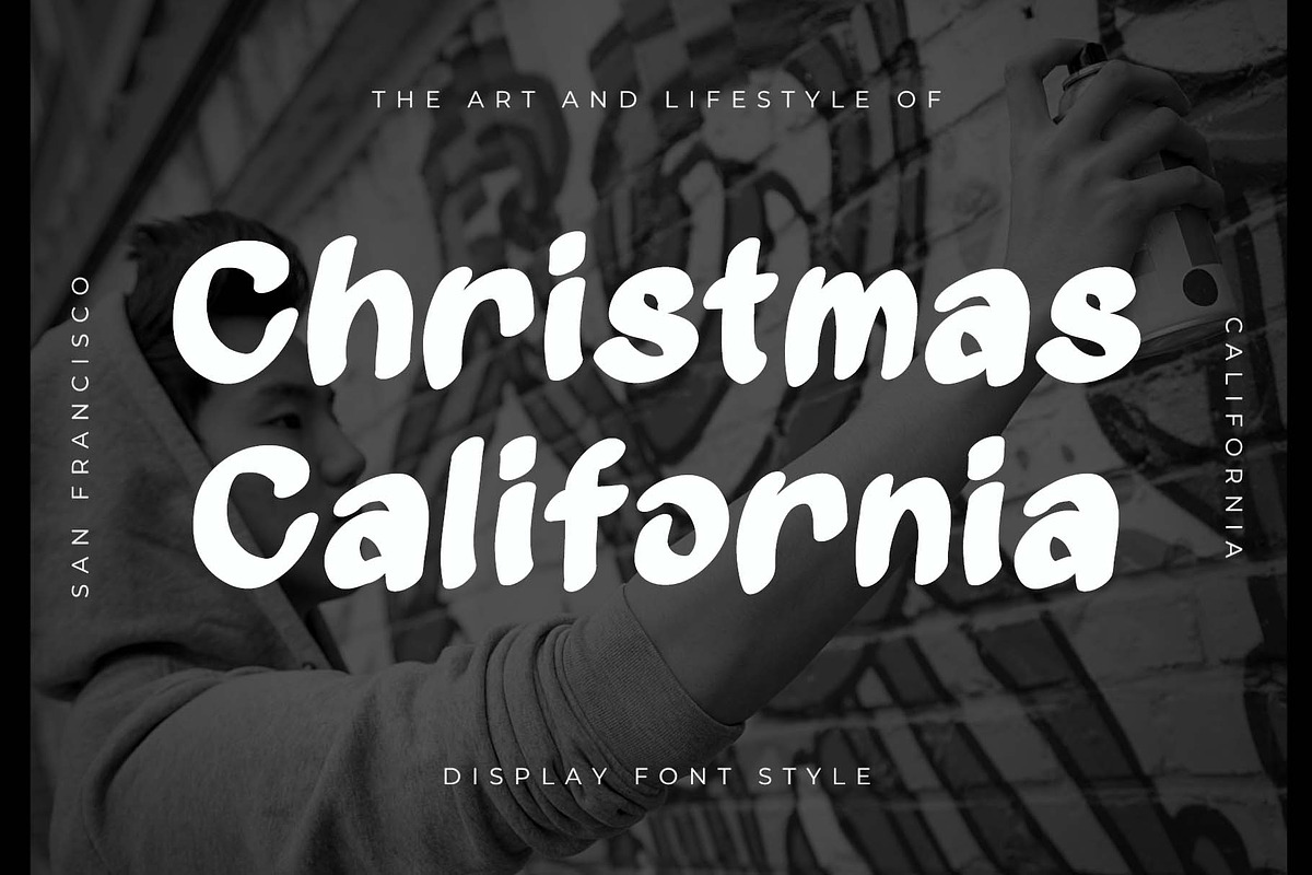 Christmas California, a Blackletter Font by Yoga Letter (Photo 1 of 6)