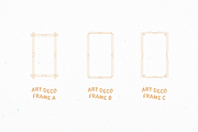 Art Deco Frame Elements Set, an Object Illustration by peterdraw (Thumbnail 3 of 6)