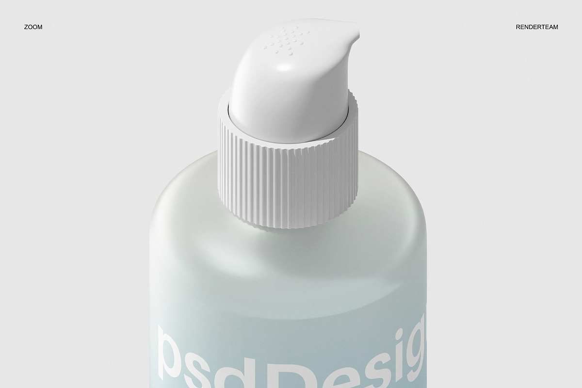 Cosmetic Bottle Mockup Set, a Packaging Mockup by Renderteam (Photo 4 of 14)