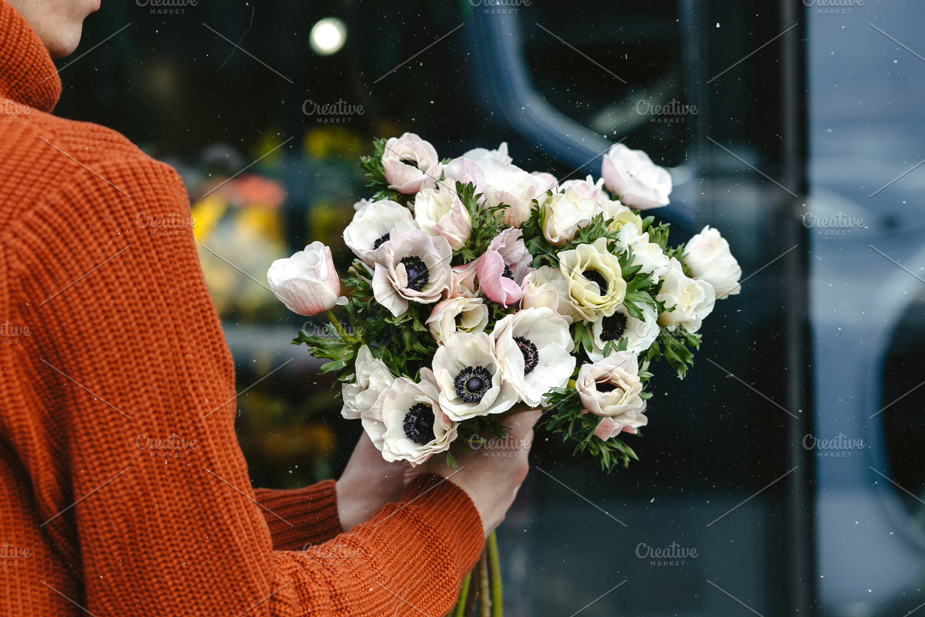 Bunch of anemone flowers, a Nature Photo by Fargana