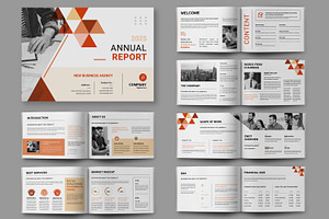 Read Annual Report Layout, a Brochure Template by ContestDesign