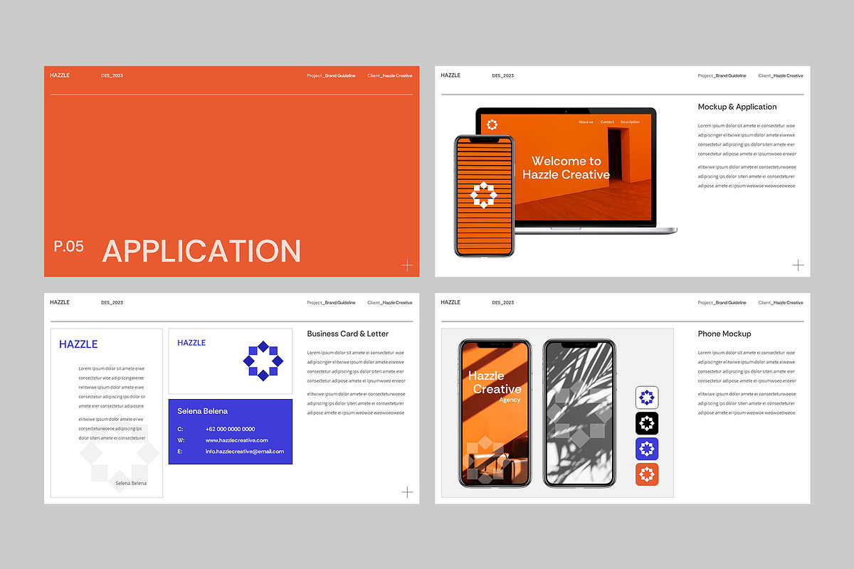 Creative Brand Guidelines Powerpoint, a Presentation Template by rgbryand