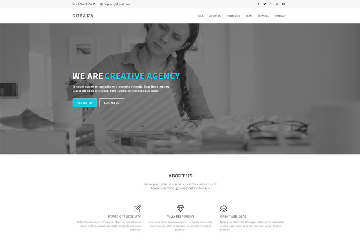 Cubana - Multipurpose Template, a HTML Template by Pichforest Studio (Photo 5 of 5)