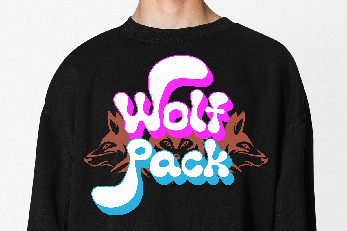 Wolves Howling Font, a Handwritten Font by KengGraphic (Photo 6 of 13)