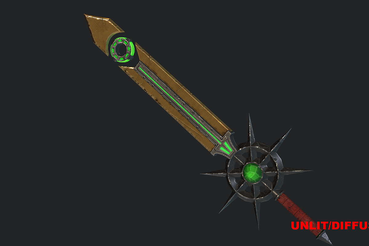5 Fantasy Stylish Sword -PBR-, an Object 3D Model by TFE Game Art (Photo 2 of 15)