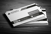 Black & White Creative Business Card, a Business Card Template by Shishir Khan (Thumbnail 1 of 3)