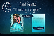 Custom art, Card print- Angel, a Card Template by Boho Pixel Dust (Thumbnail 1 of 7)