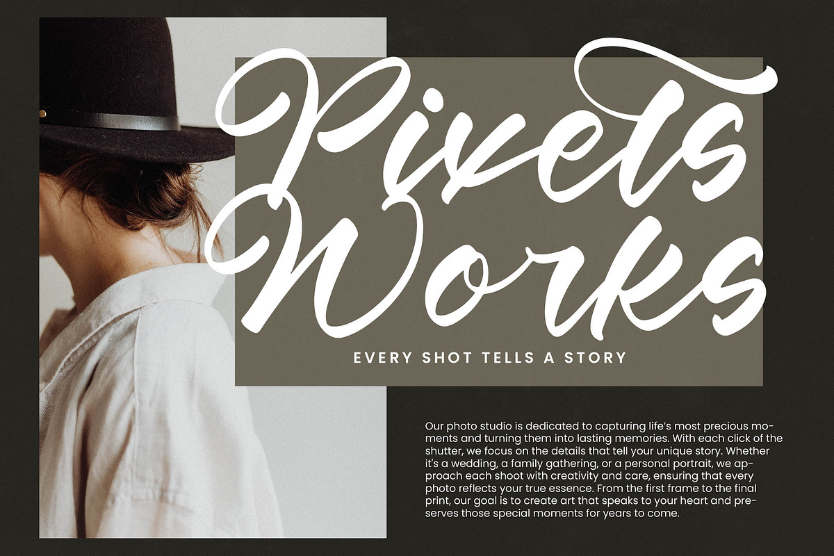Winds Rolling Bold Calligraphy Font, a Script Font by stylishtype.co (Photo 6 of 20)