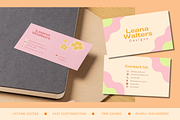 Summer Business Cards Templates, a Card Template by Hell Yeah Designs (Thumbnail 2 of 6)