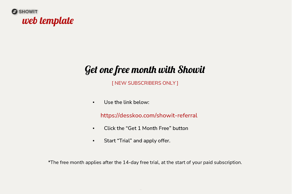Showit Website Template-Broadcast, a Websites & App Template by Desskoo (Photo 5 of 6)