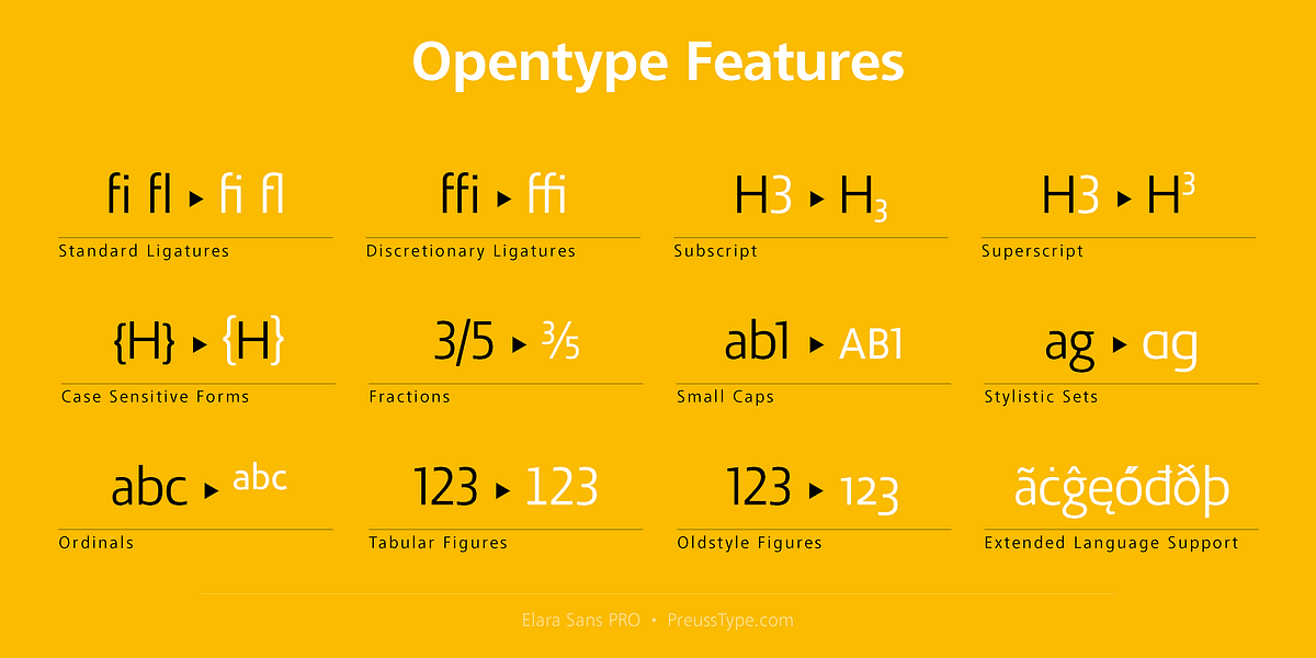 Elara Sans PRO, a Sans Serif Font by preussTYPE (Photo 4 of 9)