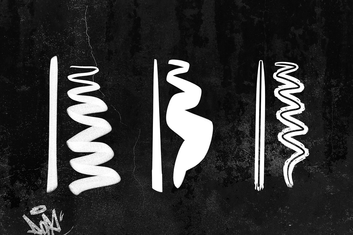 Procreate graffiti brushes dope tags, a Brush Add-On by Endete & Mazak brushes (Photo 7 of 8)