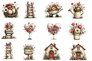 Floral Farmhouse Life Sublimation, an Illustration by Designworld (Thumbnail 3 of 6)